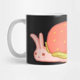 strawberry snail Mug